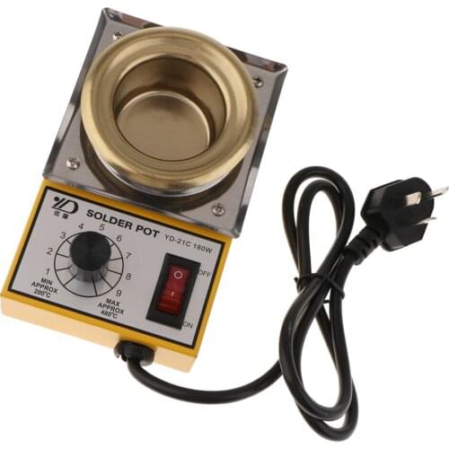 YD-11C Stainless Steel Solder Pot Soldering Desoldering Bath for Welding/Soldering 220V 100-580