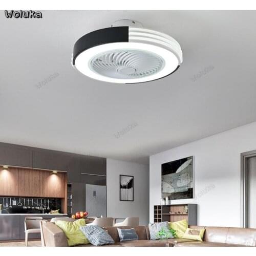 Ceiling ceiling fan light simple bedroom with fan led light integrated mute invisible home side light dining restaurant CD50 W07