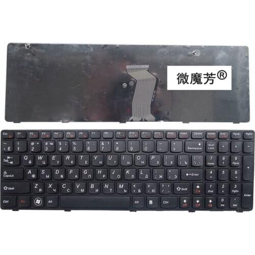 Russia NEW Keyboard FOR LENOVO G580 Z580A G585 Z585 G590 Z580 RU laptop keyboard