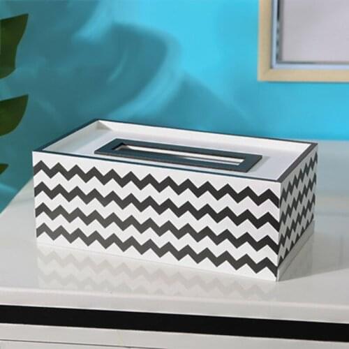 Nordic Simple Tissue Storage Box Ins Coffee Table Living Room Home Cute European Creative Napkin Toilet Drawer Tabletop Tray