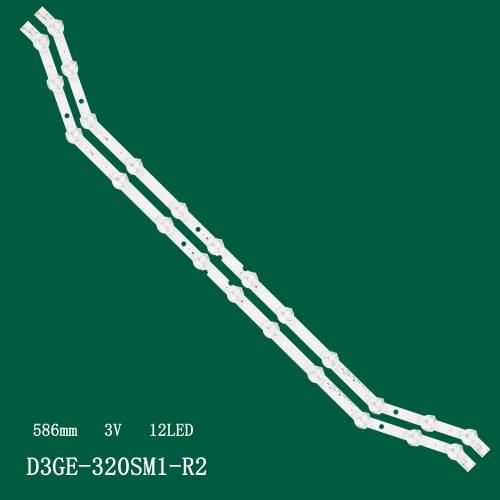 LED Backlight strip lamp For Samsung 32" TV D3GE-320SM1-R2 LM41-00001S BN96-28763A LM41-00001R 2013SVS32 BN96-35204A BN96-34193A