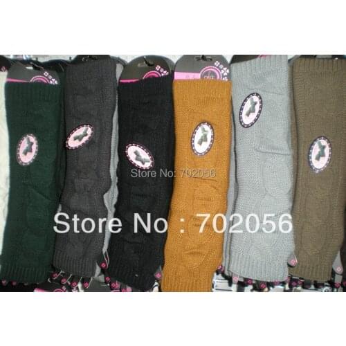 2015 winter solid Knitted twist Arm Warmers Fingerless long Gloves 24 pairs/lot mixed colors #3416