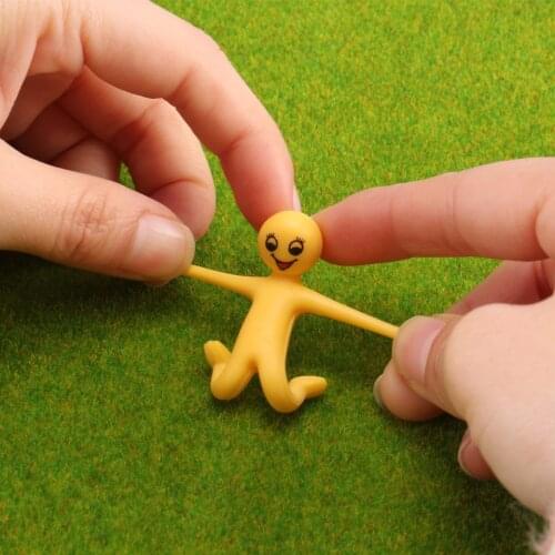 4pcs Rubber software man lovely cute toy