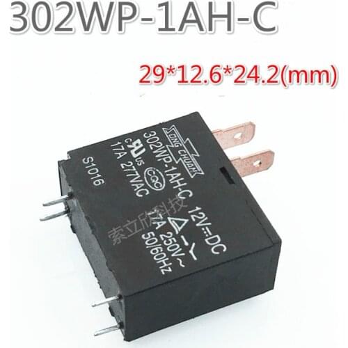 5pcs New Relay 302wp-1ah-c M02 12vdc 20a Water Heater. Microwave Oven