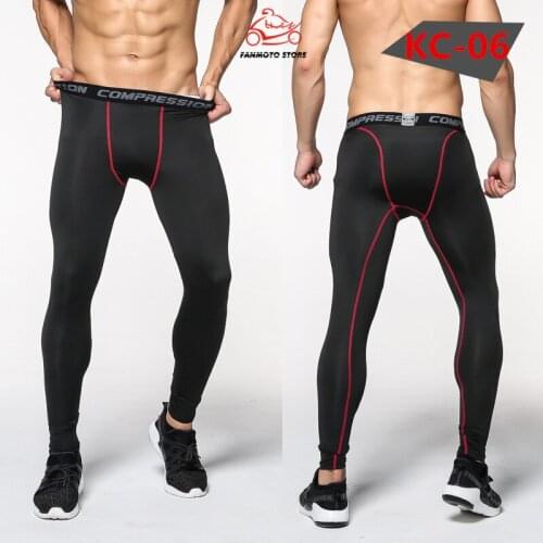 Jogging Pants Men motorcycle Pants Tights Sweatpants Quick Dry Breathable Running Pants Workout Fitness Sport Pants Slim Tight