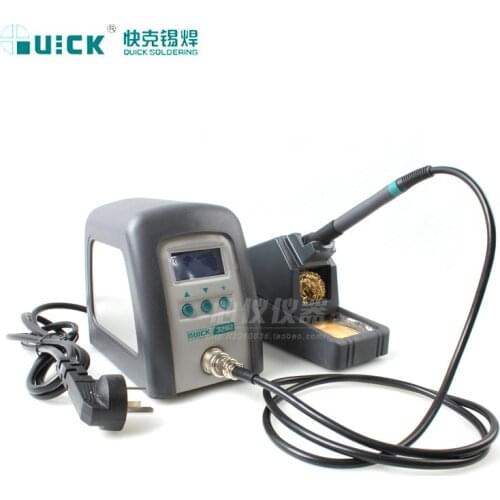 QUICK 3202 Antistatic Lead-free Soldering Station 90W High Frequency Digital Thermostat Soldering Iron Welding Station