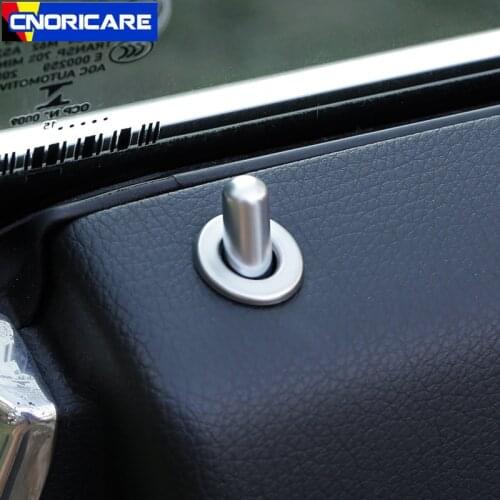 Car Styling Door Lift Pin Decoration Covers For Mercedes Benz E Class Coupe W207 C207 2009-16 Interior Bolt Circle Trim Sticker