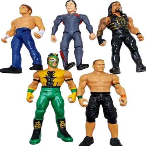 High quality wrestler action figure toys characters occupation wrestling gladiators for Children gifts