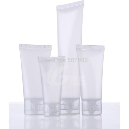Capacity 100g/ml 50pcs/lot factory wholesale Scrub hose, 100ml cleanser soft tube, squeeze bottle scrub cream tube packaging