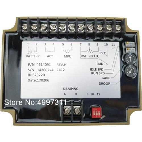 Chinese Own factory! Quality Speed Control Board Mechanical Engine /Speed Governor 4914091 for Diesel Generating Set