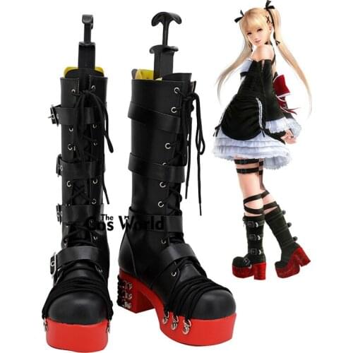 Marie Rose Games Customize Cosplay High Heels Shoes Boots