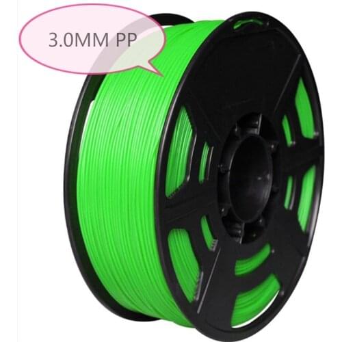 3.0MM PP 3D printing filament FDM material PP 3mm high strength polypropylene material wire rod