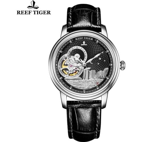 New Reef Tiger/RT Top Brand Designer Watch Men Women Unisex Fashion Watch Sapphire Crystal Automatic Watches RGA1739
