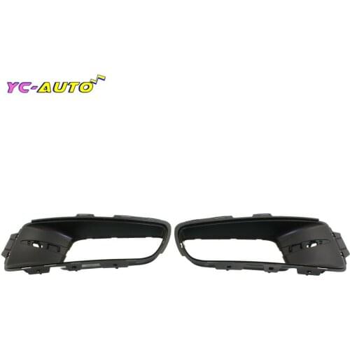 Car Front Bumper Fog Light Grill Fog Light Open Vent Grille Intake Cover 51117172450 51117172449 For BMW X5 E70 2006 2007-2010