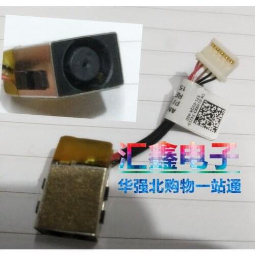 DC Power Jack with cable For DELL 15 (7547) (7548) DD0AM6AD000 laptop DC-IN Flex Cable