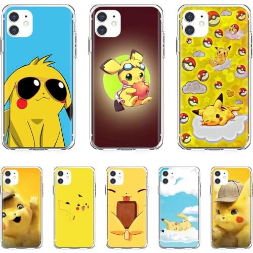 For Samsung Galaxy A9 A8 Star Lite A3 A5 A7 A6 Plus 2018 2015 2016 2017 Silicone Bag Case Pikachu-Handsome