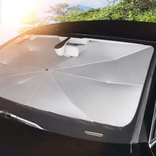 Foldable Car Parasol Interior Windshield Sun Shade Umbrella Front Window Sun Parasol UV Protection Car Accessories Flash Sale