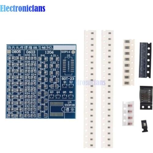 SMT SMD Component Welding Practice Board Soldering Practice DIY Kit Best diy electronic kit Component 5V