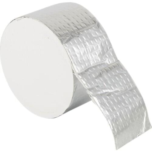 Waterproof Butyl Aluminum Foil Adhesive Tape Duct Tape Super Repair Crack Thicken Butyl Waterproof Tape Home Renovation Tools