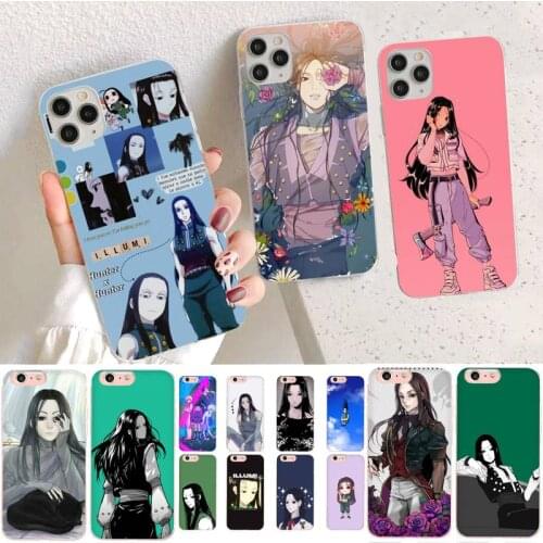 YNDFCNB Illumi Zoldyck Hunter x Hunter Phone Case for iPhone 11 12 pro XS MAX 8 7 6 6S Plus X 5S SE 2020 XR cover