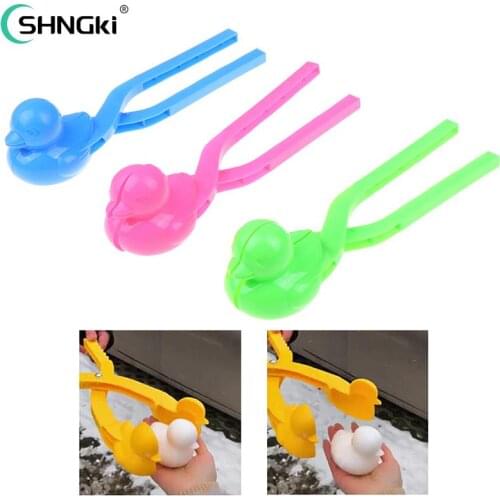 Animal Duck Penguin Snowball Maker Clip Children Winter Snow Sand Mold Tool Creative Outdoor Fun & Sports Mold Tool