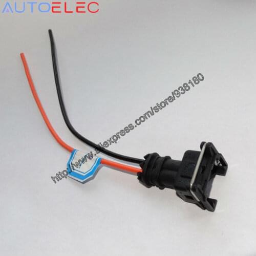 1Pcs Junior Power Timer JPT 2 way pin EV1 plug kit EV1 Wiring Plugs RC Clips Fit EV1 OBD1 Cut & Splice 6 Pigtail Cut & Splice