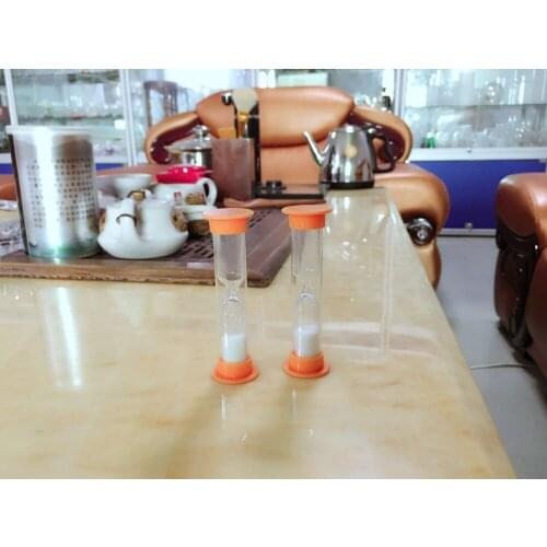 100pcs Mini Sandglass Hourglass Sand Clock Timer 60 Seconds 1 Minute Glass Tube Timing Cooking Kitchen Gadget Gift lin3840