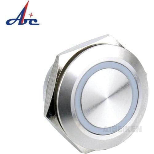 12mm16mm19mm22mm25mm30mm short touch push button, momentary tact switch with led