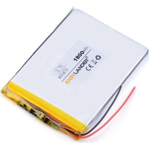 405470 1800MAH 3.7v lithium ion rechargeable batteries For power bank MP4 tablet pc cell phone speaker 045470