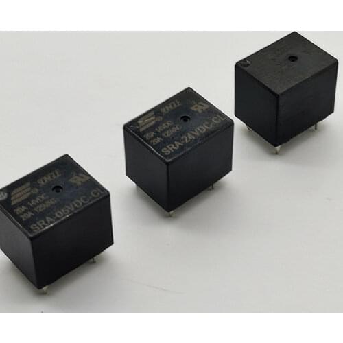 5PCS Industrial electronic circuit board DIY Relay sra-05v 12V 24 vdc-al-cl T74 20A original 4-pin 5-pin
