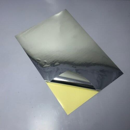 50 sheets A4 silver gold laser sticker printing paper label adhesive paper printer photo paper inkjet printer