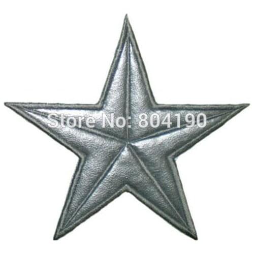 6.3" Star Replica in Chest EMBROIDERED PATCH Comic Uniform TV Movie Film applique iron on badge