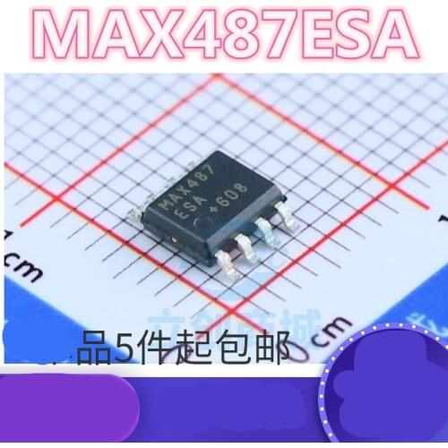 Free shipping: 10PCS MAX487ESA MAX487-ESA MAX487 487ESA 487-ESA 487 ESA SOP-8