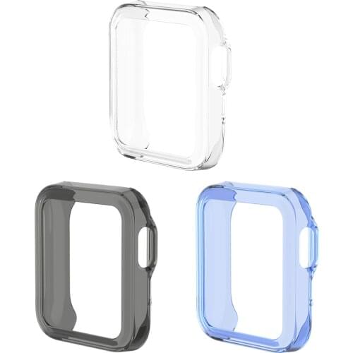TPU Watch Case Skin Clear Protective Cover for Mi Watch Lite/Redmi Watch