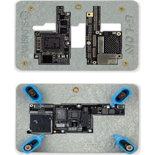For Phone X PCB Holder SS-601X High Temperature Resistance With 4 Climp Fixed Doubile Side Use Mainboard Fixture