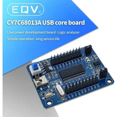 Official IEZ-USB FX2LP CY7C68013A USB core board development board USB logic analyzer I2C serial and SPI high quality In stock