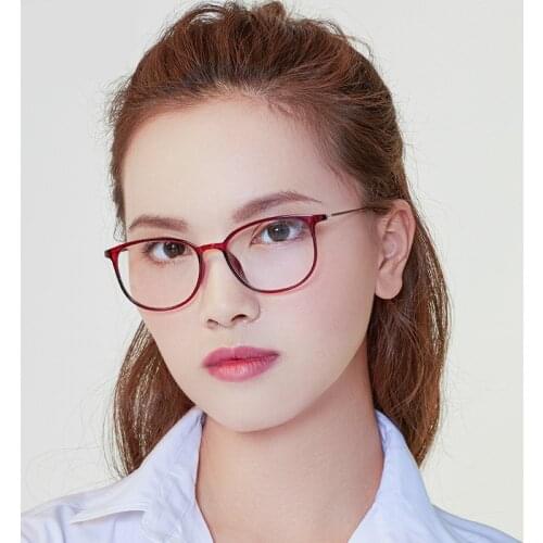 Fashion Korean Nerd Optical Glasses Frames Women Vintage Brand Designer Big Square Eyeglasses Frame Ultralight