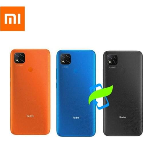 Original Battery Back Cover For Xiaomi Redmi 9C Back Housing Rear Door Case For Redmi9C 9 C Back Battery Cover