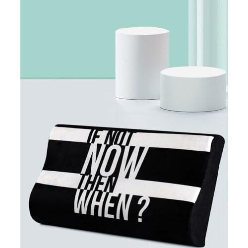 Memory cotton pillow pillow core adult pillow core neck pillow guard cervical vertebrae dormitory sleep-assisted memory pillow