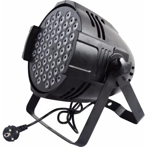 Professional LED Stage Lights 54 RGB PAR LED DMX Stage Lighting Effect DMX512 Master-Slave Led Flat for DJ Disco Party KTV