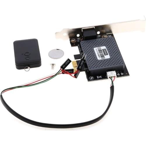 PCI-E Desktop PC Remote Controller 20m Wireless Restart Switch Turn On Off AXYB