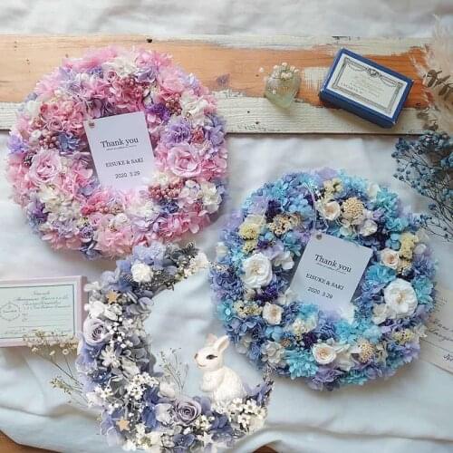 Wedding Moon Wreath Decorations Hawaiin Party Supplies DIY Home Decor Natural Rattan Wreath Frame Christmas Wreaths Decoration
