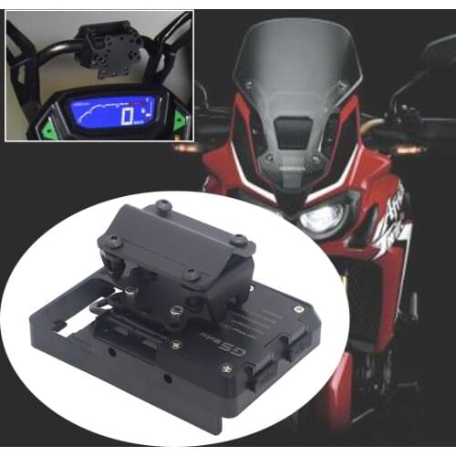 NEW For HONDA CRF 1000 L CRF 1000L Africa Twin 2018-2020 mobile phone Navigation bracket USB and wireless charger CRF1000L