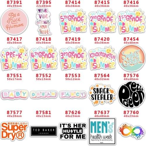 30pcs/Lot Money Dollars Printed Planar Resin for Hair Bows PR87391