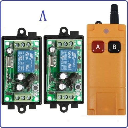 3000M Long Range DC12V 1CH RF Wireless Remote Control Relay Switch light /lamp/ window/Garage Doors shutters projection screen