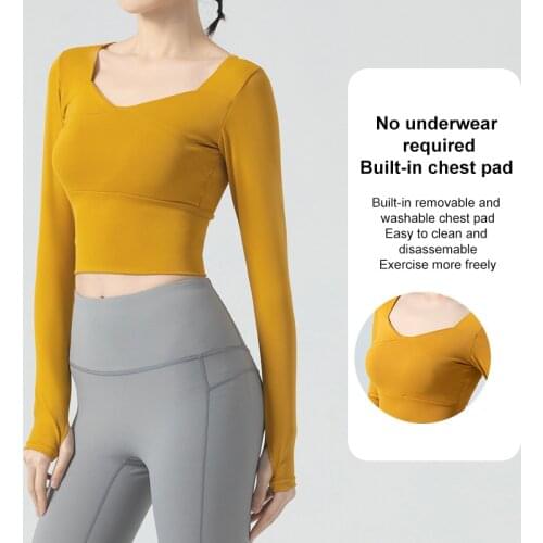 AIBODUO Yoga Tops