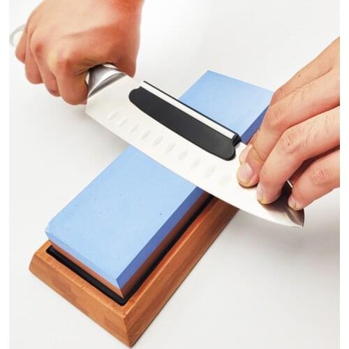 Sharpening Accessories15 degree Angle guide kitchen knife sharper whetstone tools knife holder Fast Precision blade sharp stone