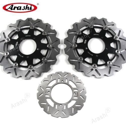 Arashi 1 Set For KAWASAKI Z1000 SX 1000 ABS 2011 2012 2013 2014 2015 CNC Floating Front Rear Brake Disc Rotors Z1000SX - ABS