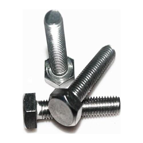 1pcs M10 M12 hex screws external hexagon stocket bolts left hand thread anti male screw stainless steel 16mm-50mm length