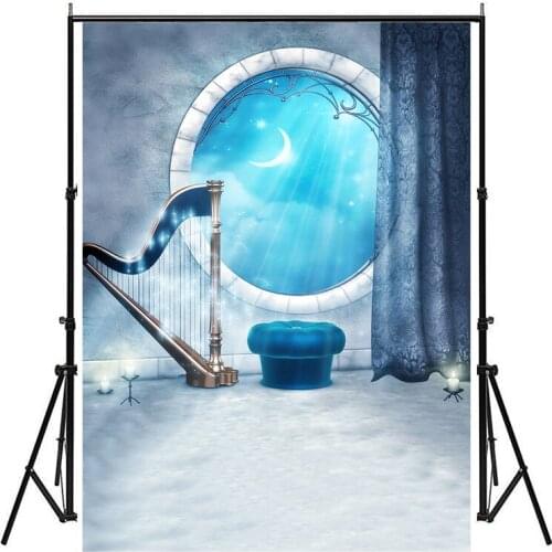 Minimoto Photography Background Mysterious Garden Flower Vine Arch Grass Scene 150x210cm Backdrop Photography Backdrops